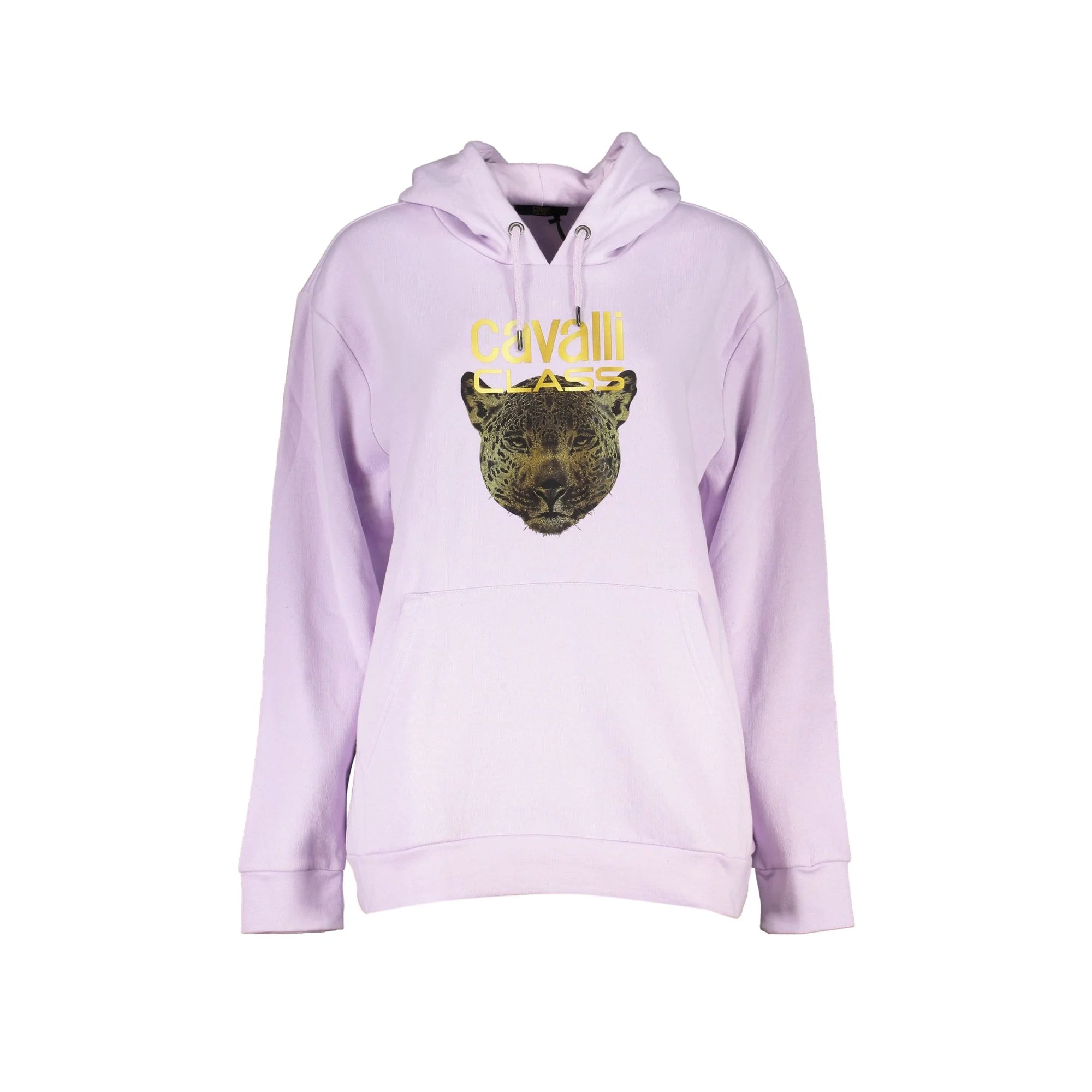 Cavalli Class Felpa Donna Viola con Cappuccio e Logo Felpe - foto prodotto